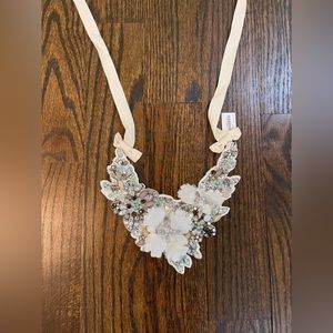 Beaded JCrew bib necklace - NWT